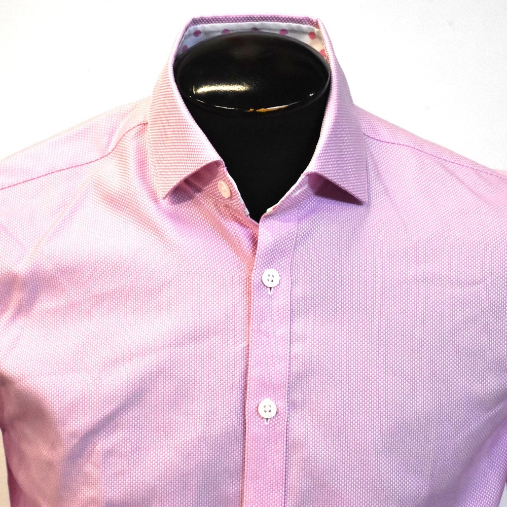 Blue Industry Men Shirts Dress Shirt, Small